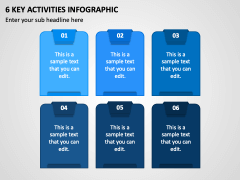 6 Key Activities Infographic PPT Slide 1
