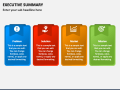 Free Executive Summary PowerPoint and Google Slides Template - PPT Slides