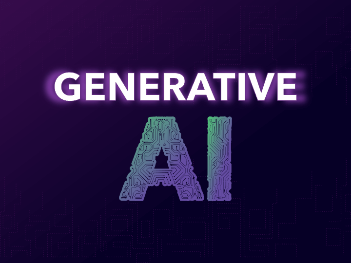 Animated Generative AI PPT Slide 1