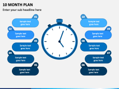 10 Month Plan Slide 1