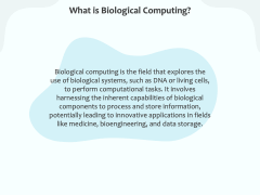 Biological Computing PowerPoint and Google Slides Template - PPT Slides