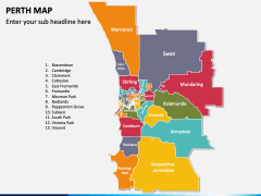 Perth Map PPT Slide 3