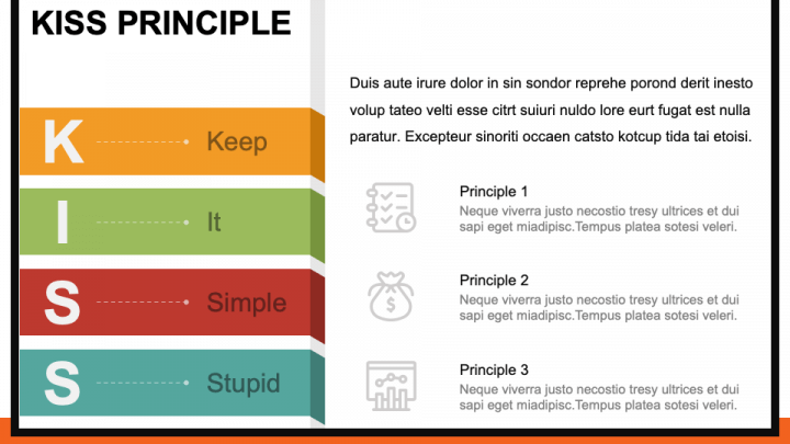 Kiss Principle PPT Slide 1
