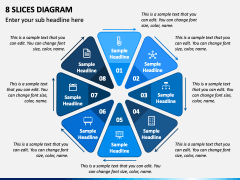 8 Slices Diagram PPT Slide 1