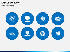 Explosion Icons PPT Slide 2