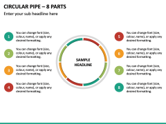 Circular Pipe – 8 Parts PPT Slide 2