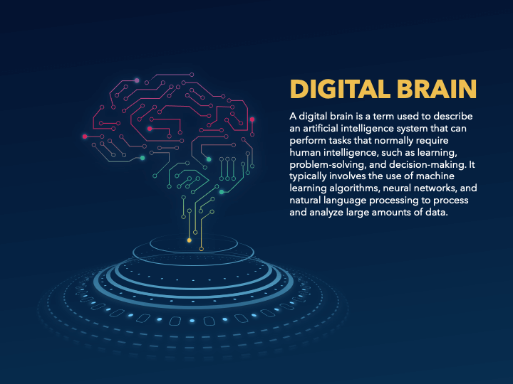 Digital Brain PPT Slide 1