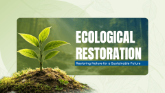 Ecological Restoration PPT Slide 1