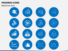 Progress Icons PPT Slide 1
