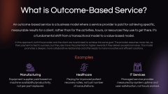Outcome-Based Service PPT Slide 2