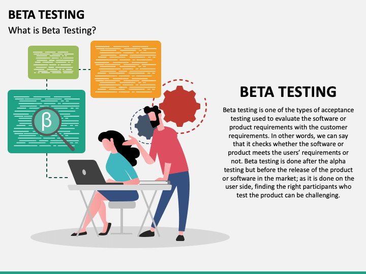 Beta Testing PowerPoint Template - PPT Slides