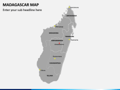 Madagascar Map PPT Slide 3