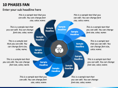 10 Phases Fan PPT Slide 1