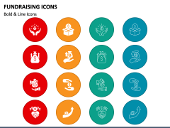 Fundraising Icons PPT Slide 2