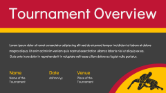 Wrestling Tournament Presentation PPT Slide 3