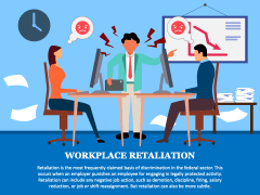 Workplace Retaliation PowerPoint And Google Slides Template - PPT Slides