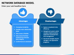 Network Database Model PowerPoint Template - PPT Slides