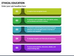 Ethical Education PowerPoint and Google Slides Template - PPT Slides