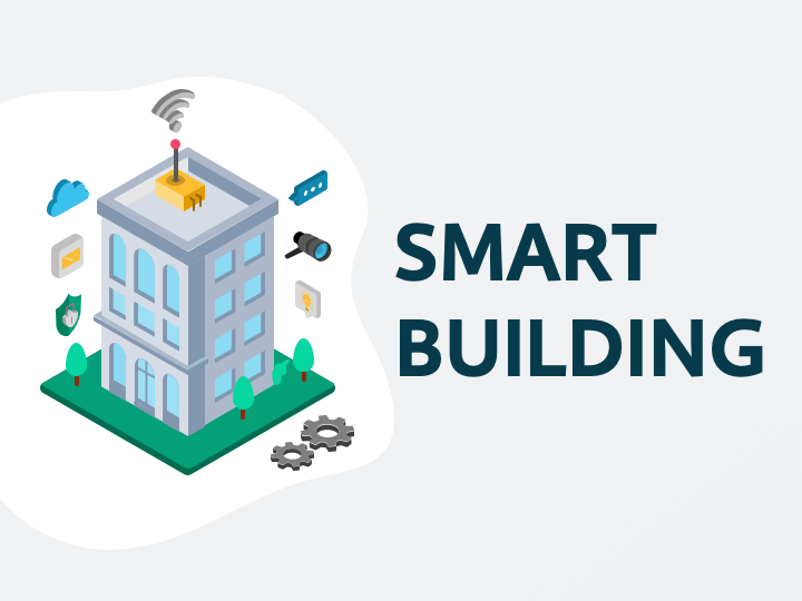 Smart Building PPT Slide 1