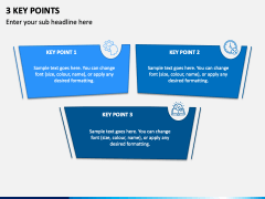 3 Key Points PPT Slide 1