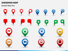Shenzhen Map PPT Slide 6