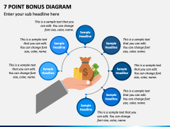 7 Point Bonus Diagram PPT Slide 1
