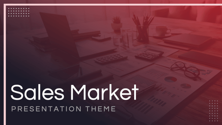 Sales Market Presentation PPT Slide 1