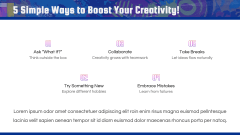 Encouraging Creativity in High School PPT Slide 6