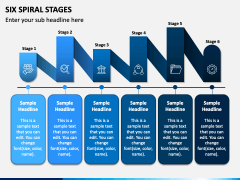 Six Spiral Stages PPT Slide 1