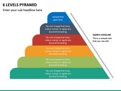 6 Levels Pyramid PPT Slide 2