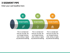 3 Segment Pipe PPT Slide 2