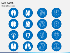 Suit Icons PPT Slide 2