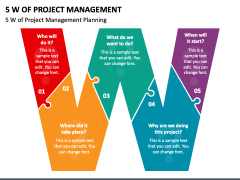 5W of Project Management PPT Slide 1