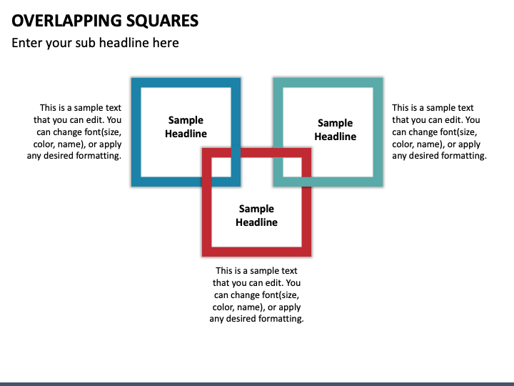 Overlapping Squares PPT Slide 1