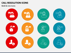 Call Resolution Icons PPT Slide 1