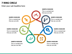 7 Ring Circle PPT Slide 2