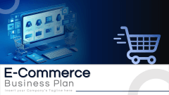 E-Commerce Business Plan PPT Slide 1