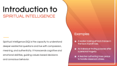 Spiritual Intelligence PPT Slide 2