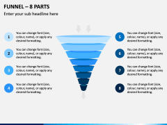 Funnel – 8 Parts PPT Slide 1
