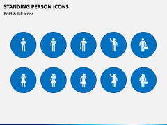 Standing Person Icons for PowerPoint and Google Slides - PPT Slides