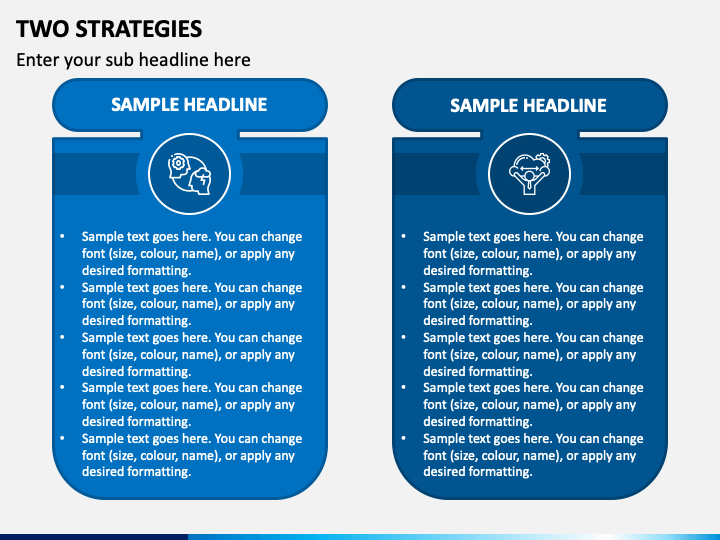 Two Strategies PPT Slide 1