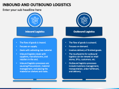 Inbound and Outbound Logistics PPT Slide 2