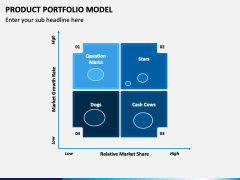 Product Portfolio Model Powerpoint And Google Slides Template - Ppt Slides