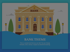 Bank Theme Animated Presentation - SketchBubble