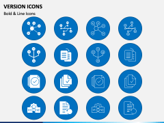 Version Icons PPT Slide 1