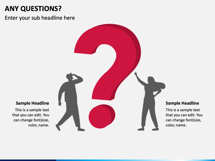 Any Question Powerpoint Template Ppt Slides 8183