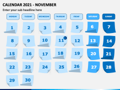 Calendar 2021 PPT Slide 11