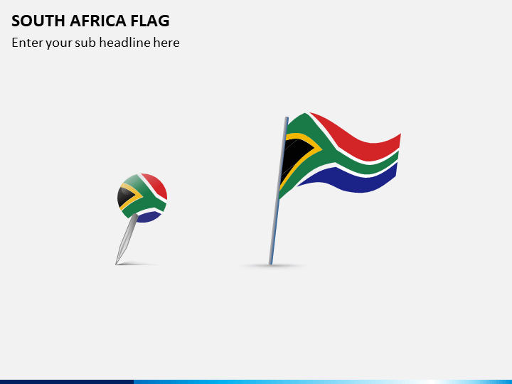 South Africa Flag PPT Slide 1
