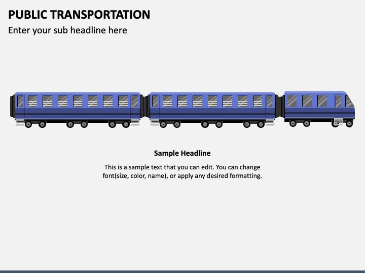 Public Transportation Graphics for PowerPoint and Google Slides - PPT ...