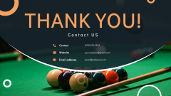 Snooker Theme PPT Slide 11